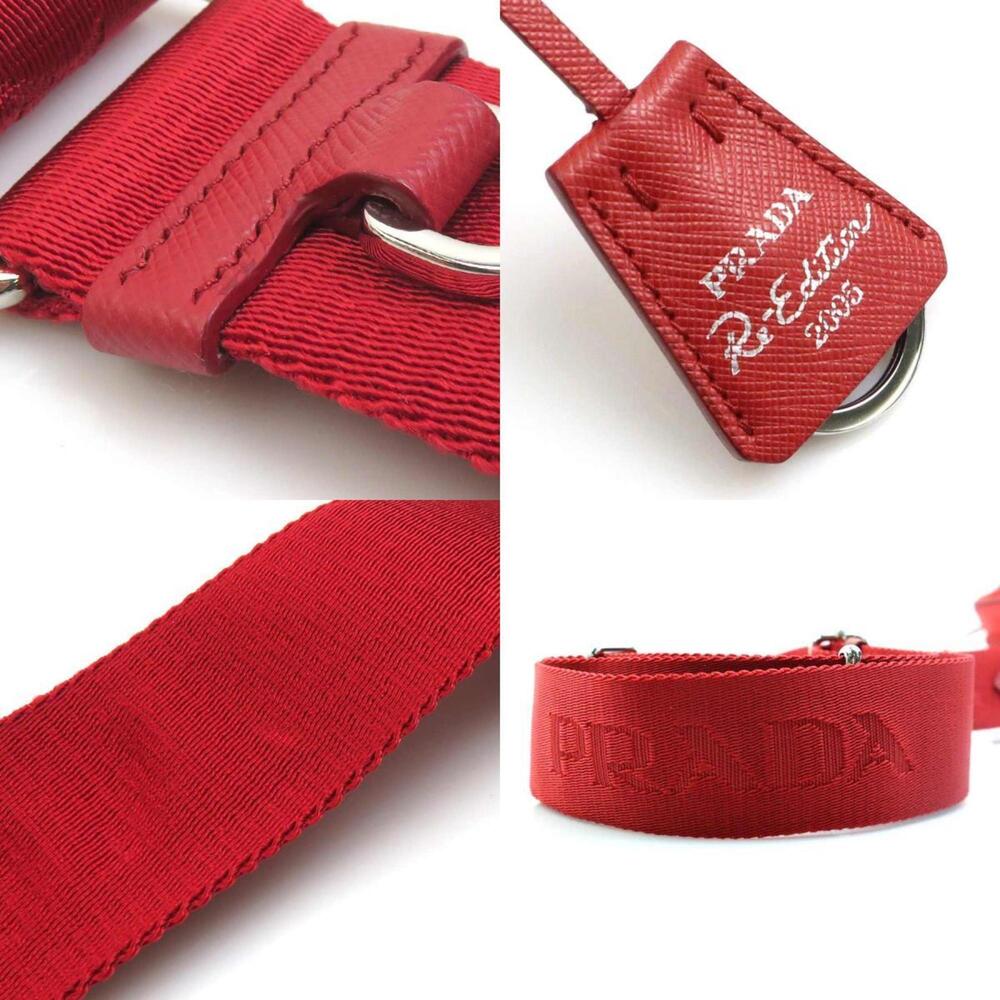 PRADA Red Shoulder Bag - Picture 4 of 5